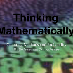 Thinking mathematically 8th edition by robert blitzer